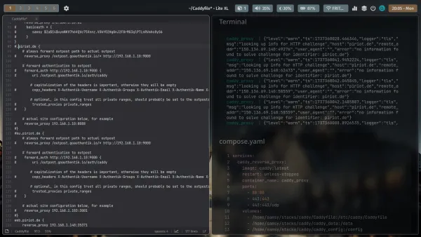 Caddy v2 als Proxy