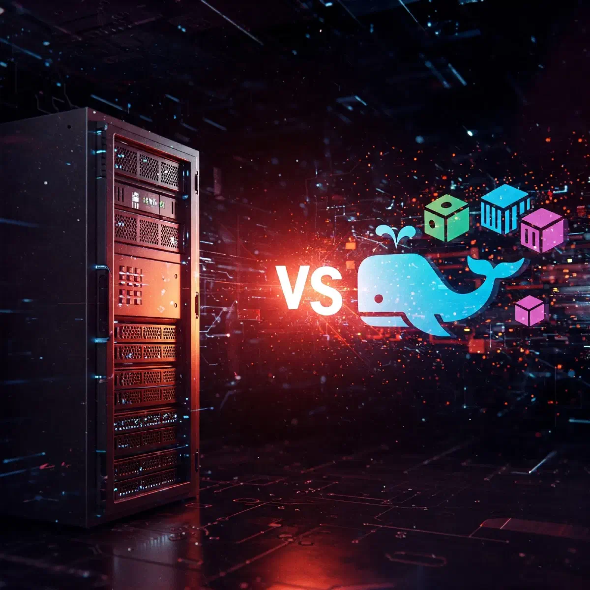 Bare-Metal vs. Docker: Vor- und Nachteile für Selfhoster